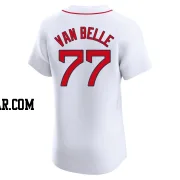 Brian Van Belle Men's Boston Red Sox White Elite Home Jersey