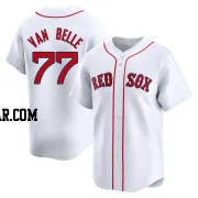 Brian Van Belle Men's Boston Red Sox White Limited Home Jersey