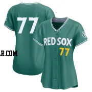 Brian Van Belle Women's Boston Red Sox Green Limited 2025 City Connect Jersey