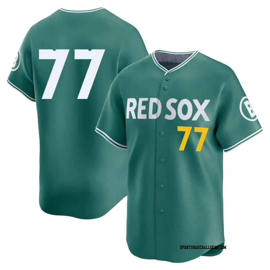 Brian Van Belle Youth Boston Red Sox Green Limited 2025 City Connect Jersey