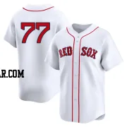 Brian Van Belle Youth Boston Red Sox White Limited 2nd Home Jersey