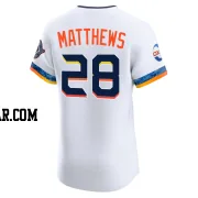 Brice Matthews Men's Houston Astros White Elite 2025 City Connect Jersey