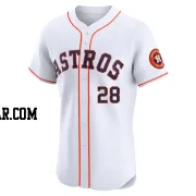 Brice Matthews Men's Houston Astros White Elite Home Jersey