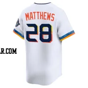 Brice Matthews Men's Houston Astros White Limited 2025 City Connect Jersey