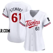 Brock Stewart Women's Minnesota Twins White Limited Home Jersey