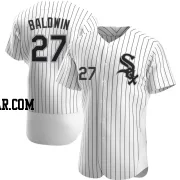 Brooks Baldwin Men's Chicago White Sox White Authentic Home Jersey