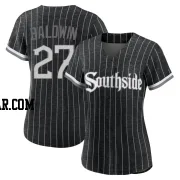 Brooks Baldwin Women's Chicago White Sox Black Replica 2021 City Connect Jersey