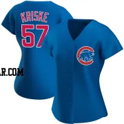 Brooks Kriske Women's Chicago Cubs Royal Replica Alternate Jersey