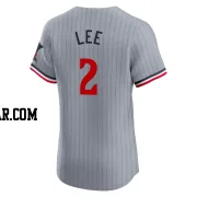 Brooks Lee Men's Minnesota Twins Gray Elite Road Jersey