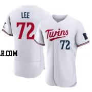 Brooks Lee Men's Minnesota Twins White Authentic Home Jersey