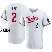 Brooks Lee Men's Minnesota Twins White Authentic Home Jersey