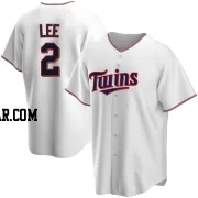 Brooks Lee Men's Minnesota Twins White Replica Home Jersey
