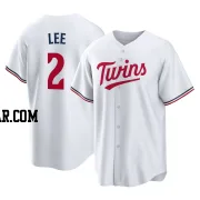 Brooks Lee Men's Minnesota Twins White Replica Home Jersey