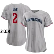 Brooks Lee Women's Minnesota Twins Gray Authentic Road Jersey
