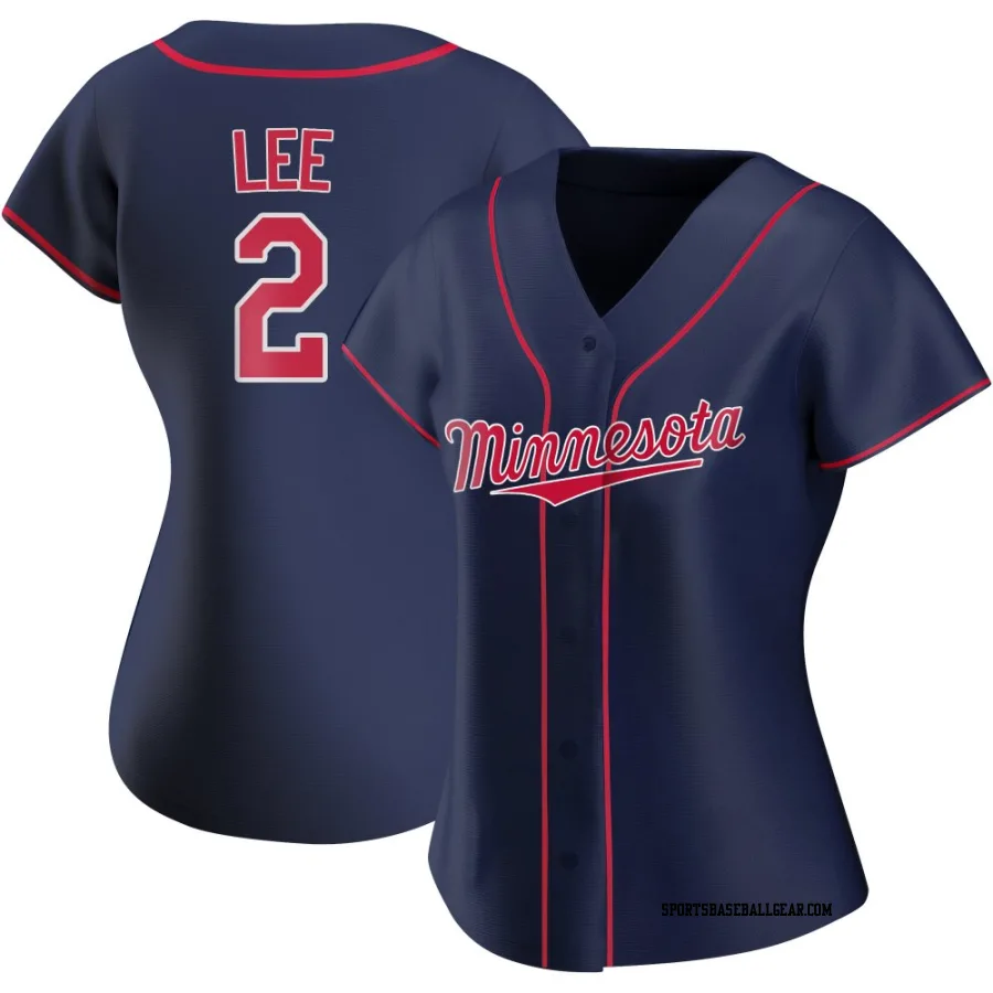 Brooks Lee Women's Minnesota Twins Navy Replica Alternate Team Jersey