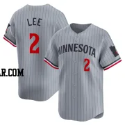 Brooks Lee Youth Minnesota Twins Gray Limited Road Jersey
