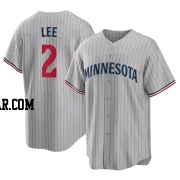 Brooks Lee Youth Minnesota Twins Gray Replica Road Jersey