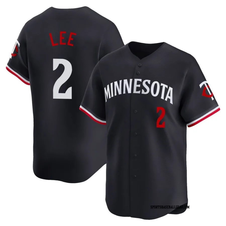 Brooks Lee Youth Minnesota Twins Navy Limited Alternate Jersey