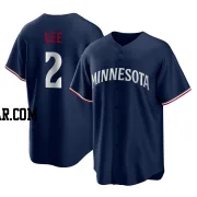 Brooks Lee Youth Minnesota Twins Navy Replica Alternate Jersey