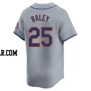 Brooks Raley Men's New York Mets Gray Limited Away Jersey