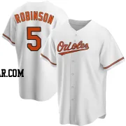 Brooks Robinson Youth Baltimore Orioles White Replica Home Jersey