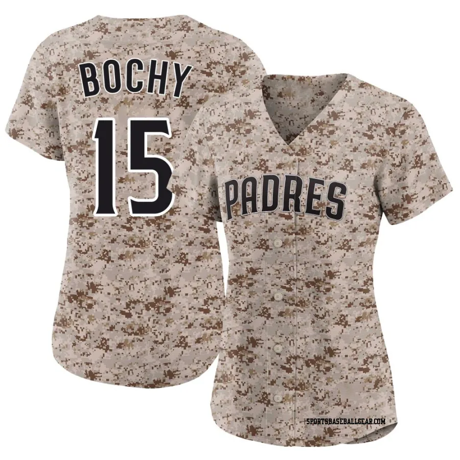 Bruce Bochy Women's San Diego Padres Camo Limited 2nd Alternate Jersey