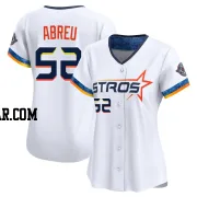 Bryan Abreu Women's Houston Astros White Limited 2025 City Connect Jersey