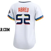 Bryan Abreu Women's Houston Astros White Limited 2025 City Connect Jersey