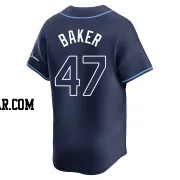 Bryan Baker Men's Tampa Bay Rays Navy Limited Away Jersey