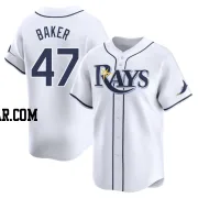 Bryan Baker Men's Tampa Bay Rays White Limited Home Jersey