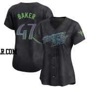 Bryan Baker Women's Tampa Bay Rays Charcoal Limited 2024 City Connect Jersey