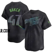 Bryan Baker Youth Tampa Bay Rays Charcoal Limited 2024 City Connect Jersey
