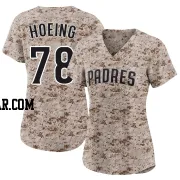 Bryan Hoeing Women's San Diego Padres Camo Limited 2nd Alternate Jersey