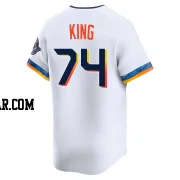 Bryan King Men's Houston Astros White Limited 2025 City Connect Jersey
