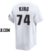 Bryan King Youth Houston Astros White Limited Throwback Cooperstown Collection Jersey