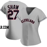 Bryan Shaw Women's Cleveland Guardians Gray Authentic Road Jersey
