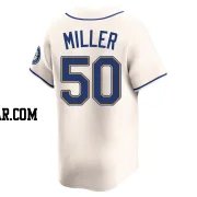Bryce Miller Youth Seattle Mariners Cream Limited Alternate Jersey