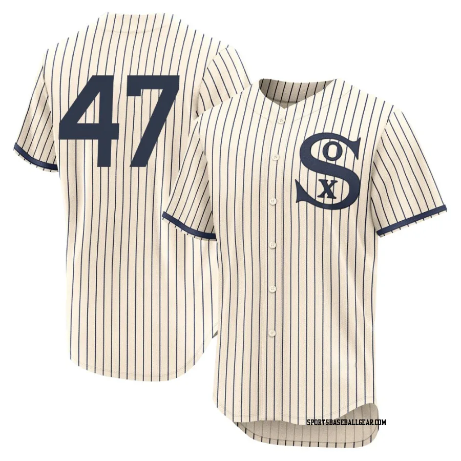 Bryse Wilson Men's Chicago White Sox Cream Authentic 2021 Field of Dreams Jersey