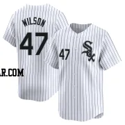 Bryse Wilson Youth Chicago White Sox White Limited Home Jersey