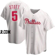 Bryson Stott Youth Philadelphia Phillies White Replica Home Jersey