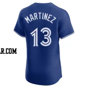 Buck Martinez Men's Toronto Blue Jays Royal Elite Alternate Jersey