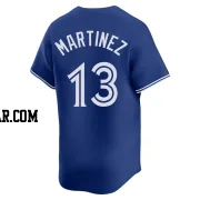 Buck Martinez Youth Toronto Blue Jays Royal Limited Alternate Jersey