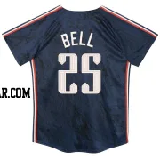Buddy Bell Toddler Cleveland Guardians Navy Limited Preschool & 2024 City Connect Jersey