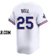 Buddy Bell Youth Texas Rangers Gold Limited White 2024 Collection Jersey