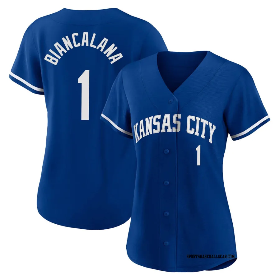 Buddy Biancalana Men's Kansas City Royals Royal Replica 2022 Alternate Jersey