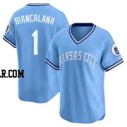Buddy Biancalana Youth Kansas City Royals Light Blue Limited Throwback Cooperstown Collection Jersey