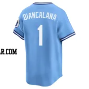 Buddy Biancalana Youth Kansas City Royals Light Blue Limited Throwback Cooperstown Collection Jersey