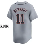 Buddy Kennedy Men's Detroit Tigers Gray Limited Road Jersey