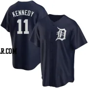 Buddy Kennedy Men's Detroit Tigers Navy Replica Alternate Jersey