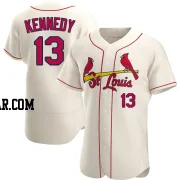 Buddy Kennedy Men's St. Louis Cardinals Cream Authentic Alternate Jersey